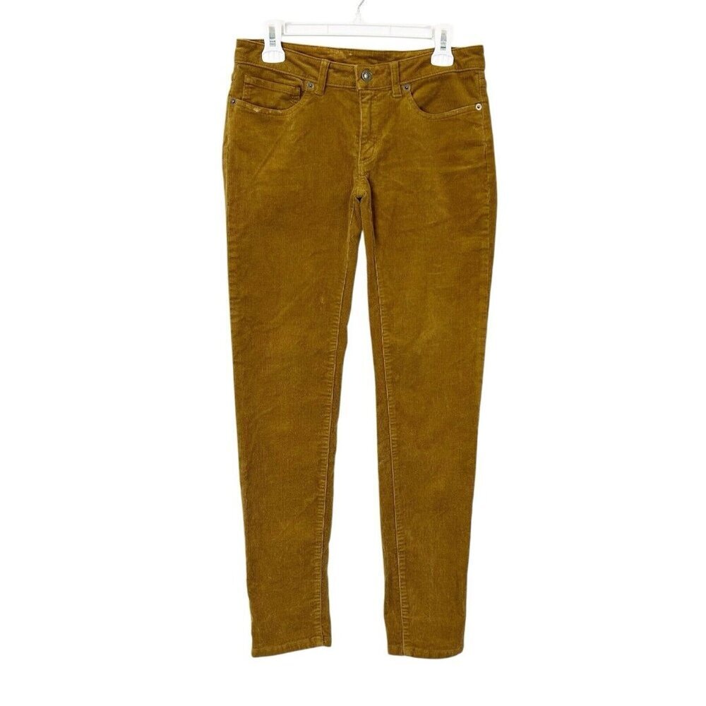 Patagonia Corduroy Pants Womens‎ Size 28 Chestnut Brown Skinny